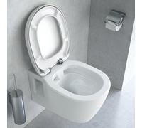 Ideal Standard WC suspendu Connect E8174MA – sans rebord (Rimless) 360x340x540 mm blanc Ideal Plus