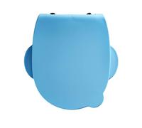 Ideal Standard Abattant de WC Contour 21 S453336 pour enfants 3-7 ans Bleu Charnières inox