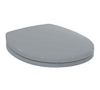 Ideal Standard Contour 21+ Siège WC, Sandwich, plastique thermodurcissable, S4065LJ, Couleur: gris