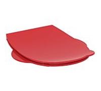 Ideal Standard Contour 21 WC S4533GQ charnières acier inoxydable, rouge