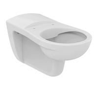 Ideal Standard Contour 21 wall WC S034801 sans obstacle, sans bord affleurant, blanc