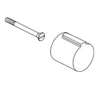 Ideal Standard commande de débit Ideal Standard A962388AA pour Thermostat Ceratherm , pièce de rechange