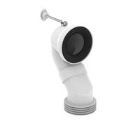Ideal Standard - Coude d'évacuation vertical, 185-200 mm, blanc T682067