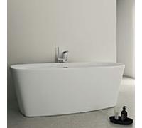 Ideal Standard Dea Baignoire en pose libre Duo 1700x750x610mm, avec garniture d'écoulement, blanc, E306601