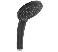 Ideal Standard - Douchette à main monofonction Idealrain à faible aérosol, pommeau de douche à économie d'eau pour des moments de douche incomparables, Ø 10 cm, noir soie