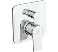 Ideal Standard Kit de finition Edge A7124AA pour mitigeur de bain à encastrer, chromé