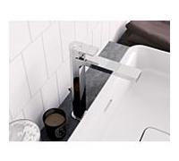 Ideal Standard Edge Mitigeur de lavabo à bec haut BlueStart, A7113AA,