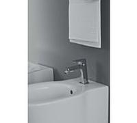 Ideal Standard Edge raccord de bidet A7118AA avec garniture de vidage , saillie 115 mm, chromé