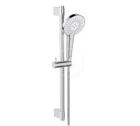 Ideal Standard - Ensemble de douche Circle, tige de 600 mm avec douchette, 3 jets, chrome (B1761AA)