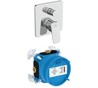 Ideal Standard Ensemble de fixations, composé de Ceraplan Robinet de bain et EASY-Box Kit encastré 1 - Chrome