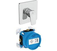 Ideal Standard Ensemble de fixations, composé de Ceraplan Robinet de douche et EASY-Box Kit encastré 1 - Chrome