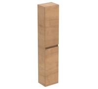 Ideal Standard Eurovit+ Armoire de Rangement pour Salle de Bain avec 2 Portes en chêne Naturel 30 cm