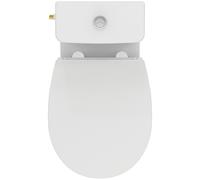 Ideal Standard Eurovit ensemble WC à fond creux W843301 36,5x62x79cm, sans rebord de chasse d'eau, blanc