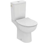 Ideal Standard Eurovit ensemble WC à fond creux W843301 36,5x62x79cm, sans rebord de chasse d'eau, blanc