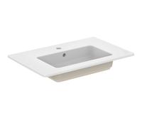 Ideal Standard Eurovit lavabo pour meuble 710mm, 1 trou pour robinet, avec trop-plein, blanc, E053501