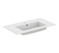 Ideal Standard Tempo lavabo 81.5x45 cm rectangulaire de meuble blanc brillant E066901