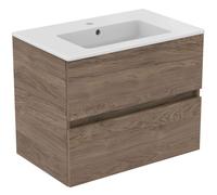 Ideal Standard Eurovit+ Vasque avec meuble bas, 2 tiroirs, R0573Y9,