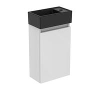 Ideal Standard Eurovit Plus meuble lave-mains paquet R0578WG laqué blanc brillant, 37x21x67cm, trou à droite