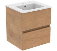 Ideal Standard Eurovit+ paquet de lavabos, 510x450x565mm, 2 tiroirs, R0571Y8, Couleur: Chêne Hamilton