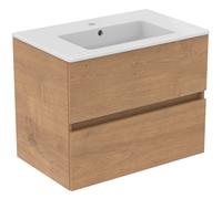 Ideal Standard Eurovit+ paquet de lavabos, 710x450x565mm, 2 coulissants, R0573Y8, Couleur: Chêne Hamilton