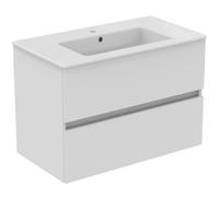 Ideal Standard Eurovit+ paquet de lavabos, 815x450x565mm, 2 coulissants, R0574WG, Couleur: Laqué blanc brillant