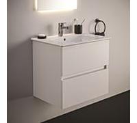 Ideal Standard Eurovit Plus lavabo avec meuble bas 60 cm R0572WG ensemble lavabo, 61x45x56,5 cm, blanc haute brillance