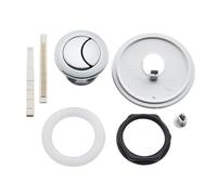 Ideal Standard EV343AA Bouton poussoir court à cliquet Chromé