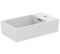 Ideal Standard Extra - Lave-main 45x25 cm, avec trop-plein, trou pour robinet à droite, blanc T373401