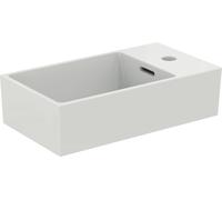 Ideal Standard Extra - Lave-main 45x25 cm, avec trop-plein, trou pour robinet à droite, blanc T373401