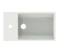 Ideal Standard Lave-mains Extra T3733V1 45x25x15 cm 1 trou gauche avec trop-plein Blanc soyeux