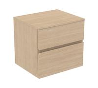 Ideal Standard Finesse Meuble avec plan de toilette l: 60,2 H: 55,8 P: 50,5 cm, 2 tiroirs, E3433US,