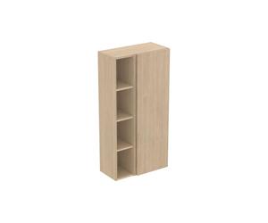 Ideal Standard Finesse - Meuble d'appoint, 60x30x120 cm, 1 porte, charnières à droite, chêne blanc E3443US