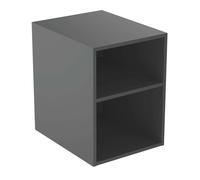 Ideal Standard Finesse - Meuble d'appoint ouvert, 40x51x54 cm, 1 étagère, anthracite mat E3401Y2