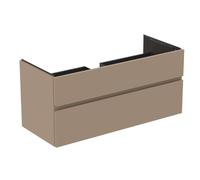 Ideal Standard Finesse - Meuble pour lavabo, 120x51x55 cm, 2 tiroirs, Matt Greige E3394UP