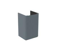 Ideal Standard Finesse - Meuble pour lavabo 35x31x55 cm, 1 porte, charnière à gauche, Ribbed Matt ashblue E3449UQ