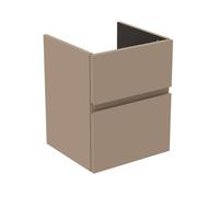 Ideal Standard Finesse - Meuble pour lavabo, 43x40x54 cm, 2 tiroirs, Matt Greige E3405UP