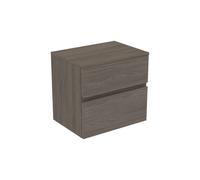Ideal Standard Finesse Meuble avec plan de toilette l: 60,2 H: 55,8 P: 44 cm, 2 tiroirs, E3422UR,