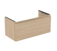 Ideal Standard Finesse - Meuble pour lavabo, 80x38x37 cm, 1 tiroir, chêne blanc E3377US