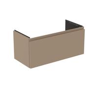 Ideal Standard Finesse - Meuble pour lavabo, 80x38x37 cm, 1 tiroir, Matt Greige E3377UP