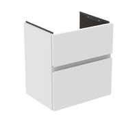 Ideal Standard Finesse - Meuble pour lavabo, 50x38x55 cm, 2 tiroirs, blanc mat E3378Y1