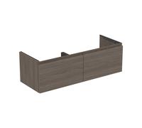 Ideal Standard Finesse - Meuble pour lavabo, 120x44x37 cm, 2 tiroirs, Dark Elm E3389UR