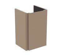 Ideal Standard Finesse - Meuble pour lave-mains, 35x31x55 cm, 1 porte, charnières à droite, Matt Greige E3403UP