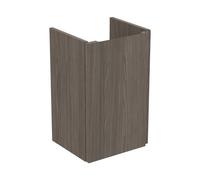 Ideal Standard Finesse - Meuble pour lavabo, 35x31x55 cm, 1 porte, charnières à gauche, Dark Elm E3449UR