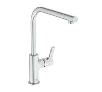 Ideal Standard Robinet de cuisine Gusto BD418AA chromé , avec bec tubulaire
