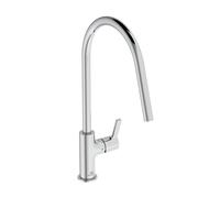 Ideal Standard – Mitigeur d'évier Gusto BD409AA chrome, bec haut pivotant 360°, basse pression