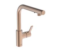 Ideal Standard Gusto - Mitigeur d'évier avec distributeur de savon, Sunset Rose A7817J4