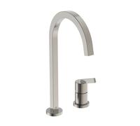 Ideal Standard Gusto - Mitigeur d'évier, installation à 2 trous, acier BD423GN