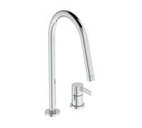 Ideal Standard Gusto - Mitigeur d'évier, installation à 2 trous, chrome BD422AA