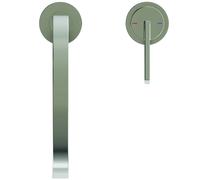 Ideal Standard Gusto Robinetterie de cuisine 2 trous, avec bec haut, saillie 204mm, BD423GN, Couleur: Silver Storm