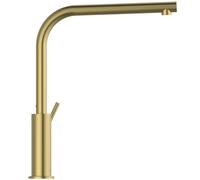 Ideal Standard Robinet de cuisine Gusto BD418A2 or brossé, avec bec tubulaire